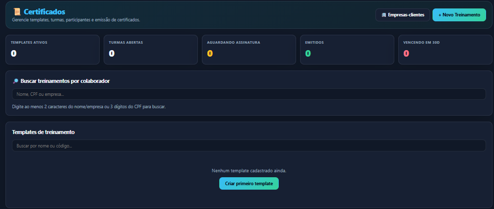 Módulo de certificados AuditX